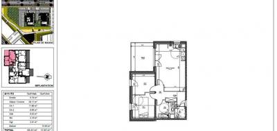 Appartement à Pulversheim en Haut-Rhin (68) de 48 m² à vendre au prix de 203071€ - 1