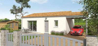 Terrain et maison à Granzay-Gript en Deux-Sèvres (79) de 555 m² à vendre au prix de 166474€ - 1