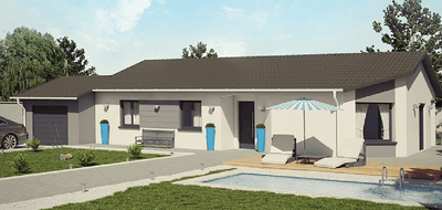 Terrain et maison à Rignieux-le-Franc en Ain (01) de 114 m² à vendre au prix de 386000€ - 1