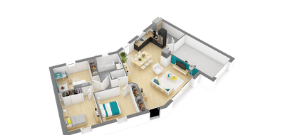 Terrain et maison à Marigny-les-Usages en Loiret (45) de 709 m² à vendre au prix de 246333€ - 3