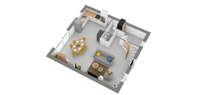 Terrain et maison à Saint-Geours-de-Maremne en Landes (40) de 726 m² à vendre au prix de 263432€ - 3