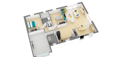 Terrain et maison à Besné en Loire-Atlantique (44) de 450 m² à vendre au prix de 201982€ - 3
