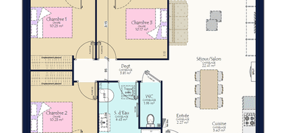 Terrain et maison à Le Bignon en Loire-Atlantique (44) de 415 m² à vendre au prix de 242730€ - 3