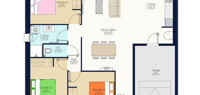 Terrain et maison à Saint-Jean-de-Boiseau en Loire-Atlantique (44) de 240 m² à vendre au prix de 223743€ - 3