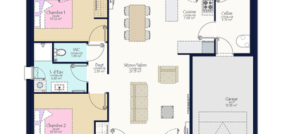 Terrain et maison à Le Bignon en Loire-Atlantique (44) de 415 m² à vendre au prix de 255920€ - 3