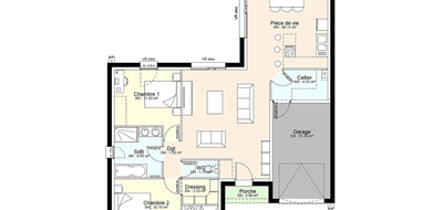 Terrain et maison à Biard en Vienne (86) de 430 m² à vendre au prix de 228000€ - 3